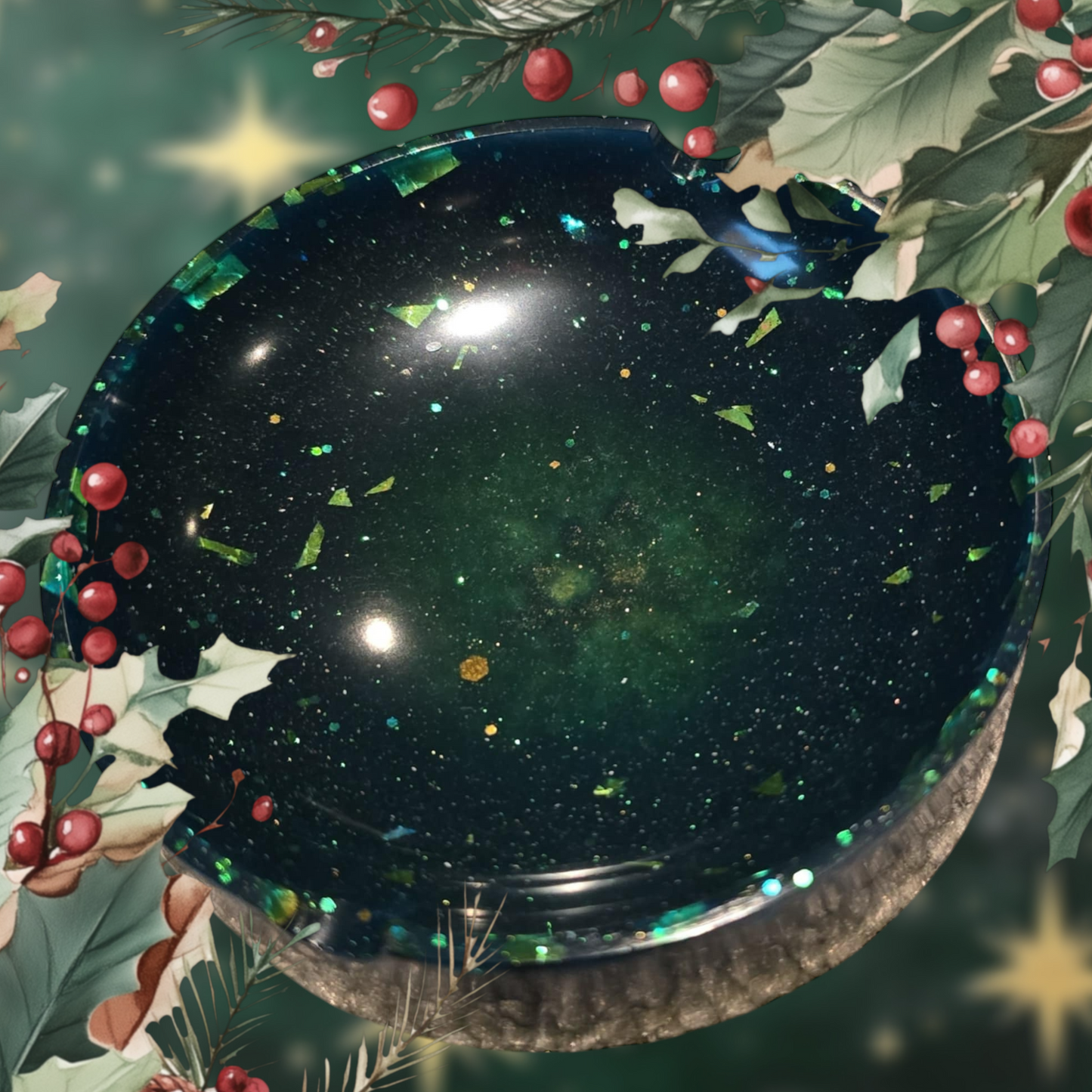 Celestial Bloom Handcrafted Ashtrays