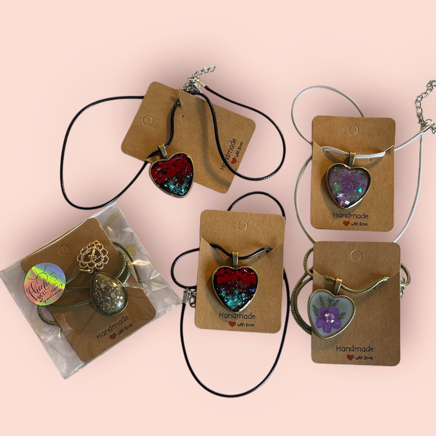 Radiant Essence Handcrafted Pendants