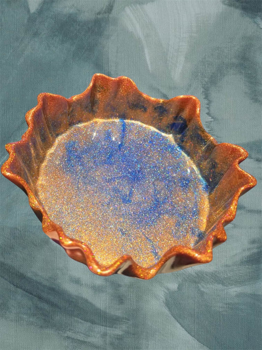 Handcrafted Resin Fruit Bowl