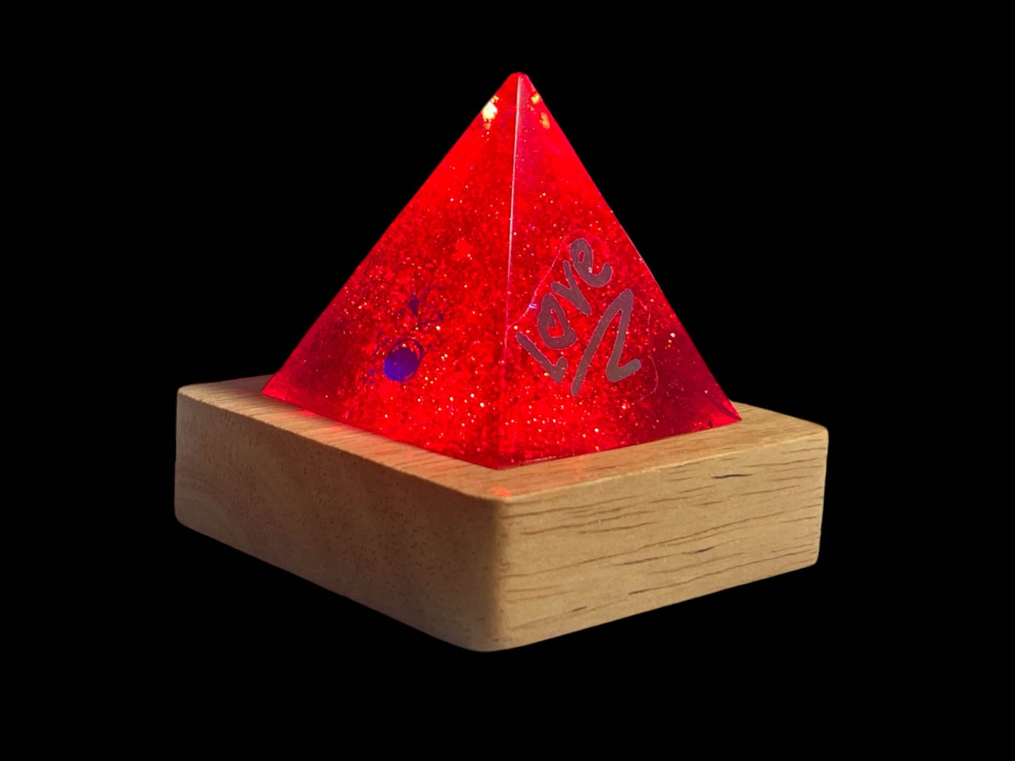 Mystic Light - Handcrafted Resin LED Cubes