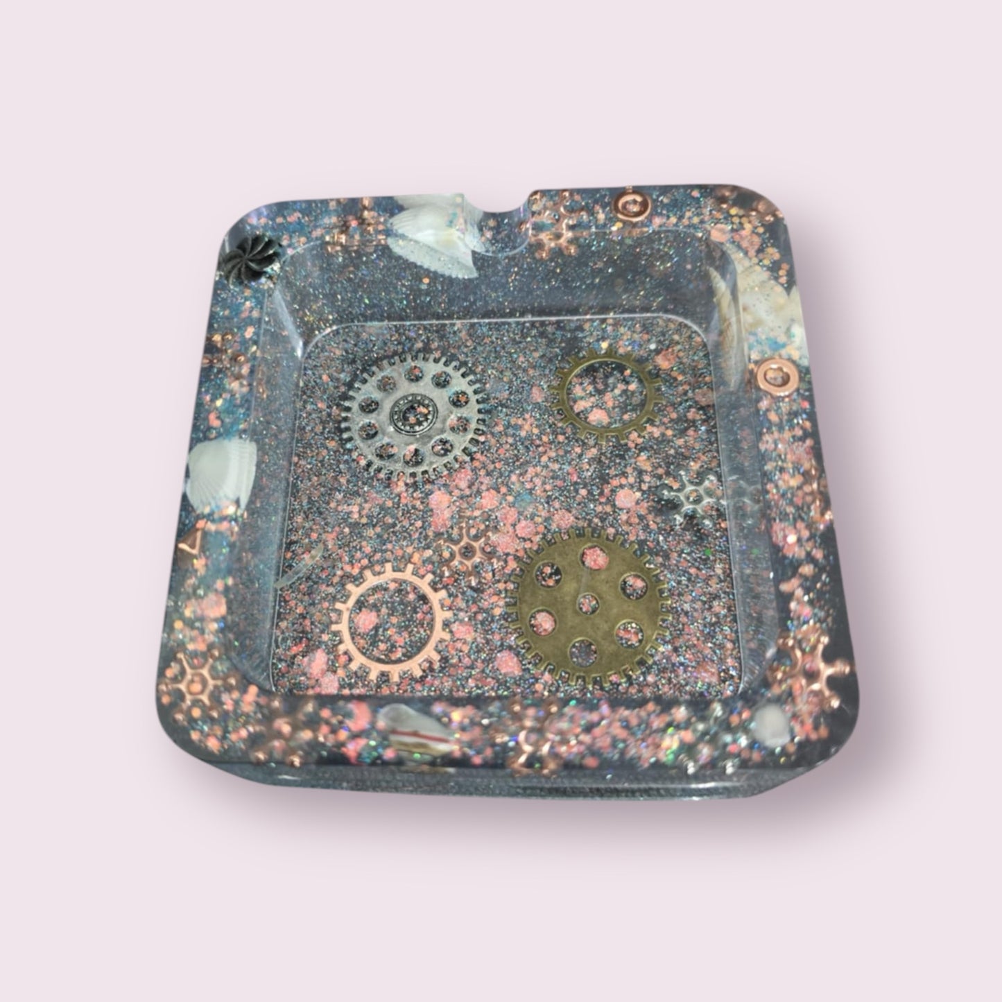 Celestial Bloom Handcrafted Ashtrays